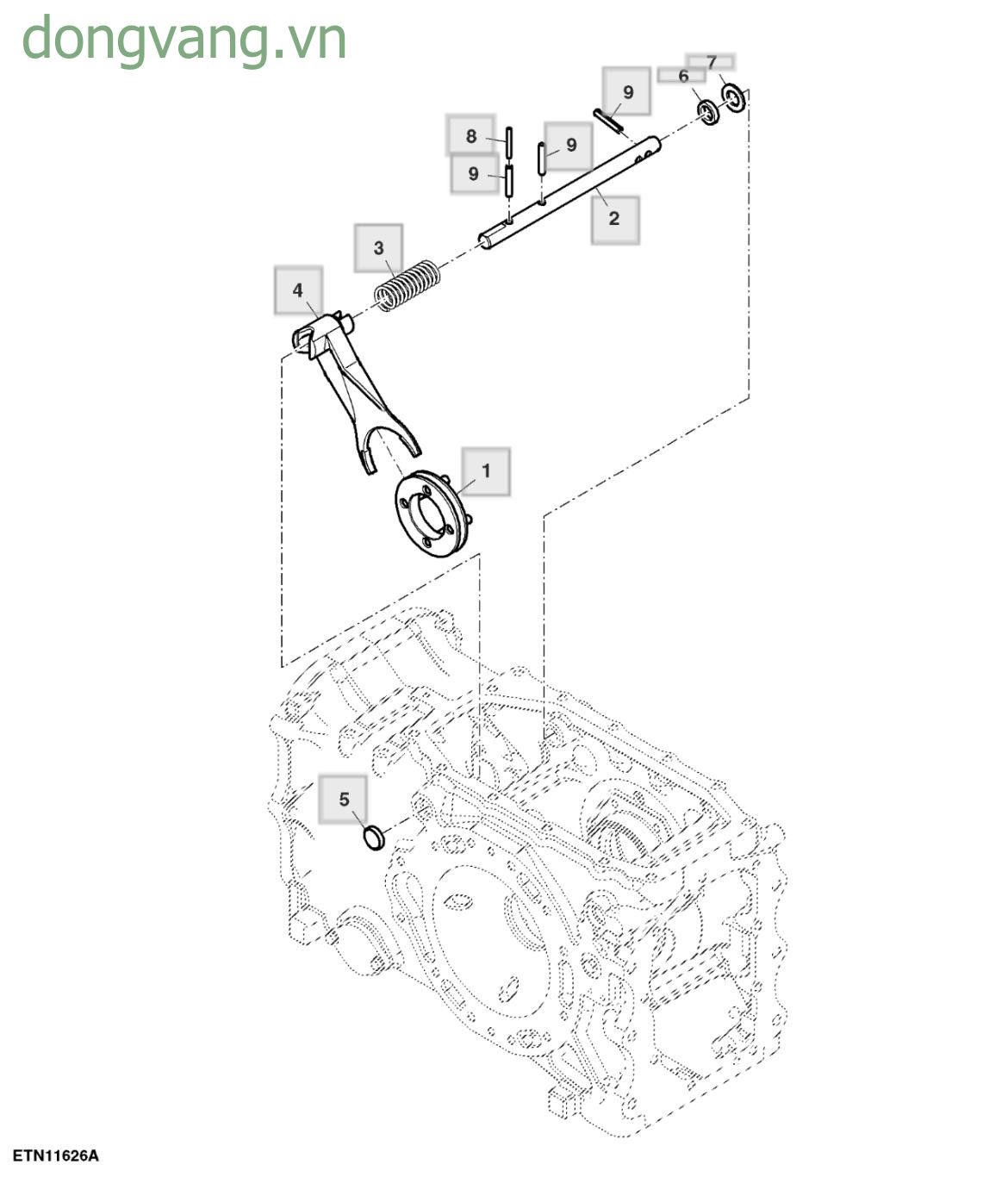 Khóa vi sai - ST512311